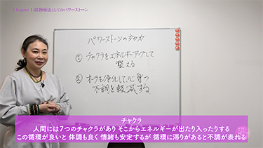 MAYURIのセラピストのための「鉱物療法としてのパワーストーン」