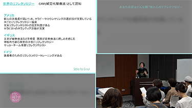 荻野麻里のあなたの足はどんな顔？体と心のリフレクソロジー