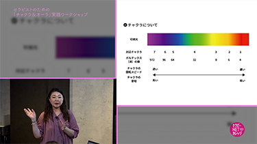 山本美穂子の【後編】セラピストのための「チャクラ＆オーラ」実践ワークショップ